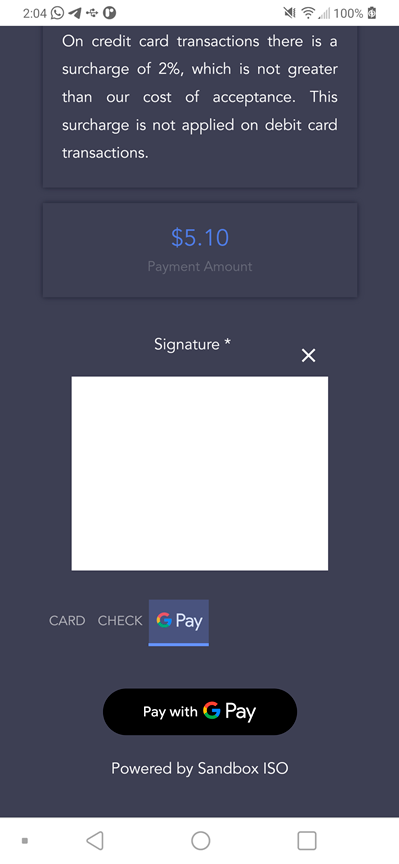 google pay